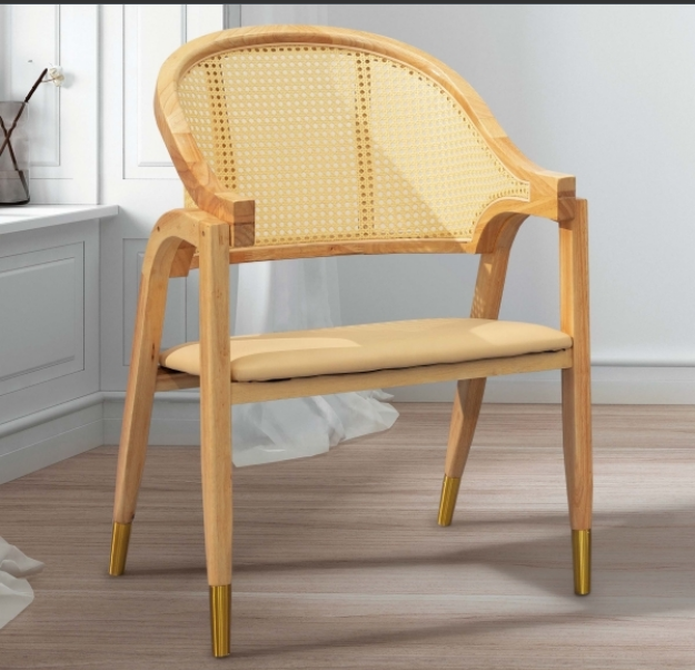 A231-06弗瑞德原木色餐椅(GY21原木)