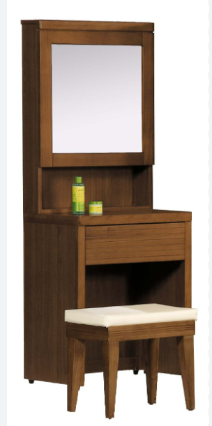 A200-07凱西柚木色2尺鏡台不含椅
