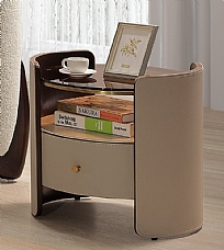 A2-03米蘭達馬鞍皮床頭櫃