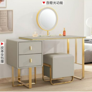 A18-05 莫琳3.3尺伸縮鏡台(含椅) 左 右 自由擺放