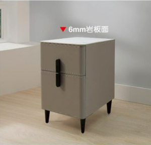 A28-09科納馬鞍皮床頭櫃