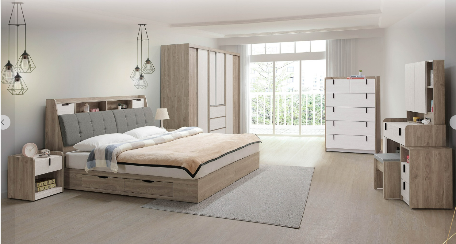 A77-01伊格絲1.3尺床頭櫃