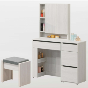 A84-09艾倫3尺鏡台(含椅)