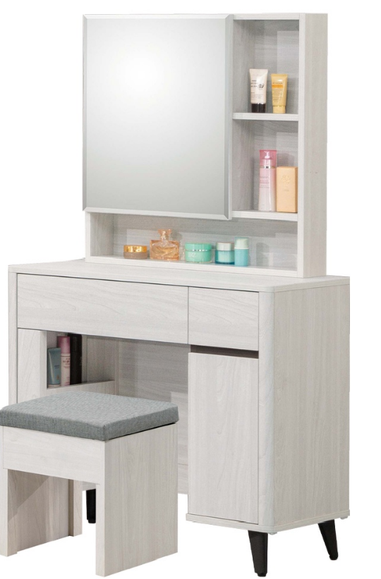 A95-11卡森2.7尺鏡台(含椅)