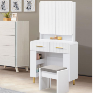 A112-09 溫斯頓2.3尺鏡台(含椅)