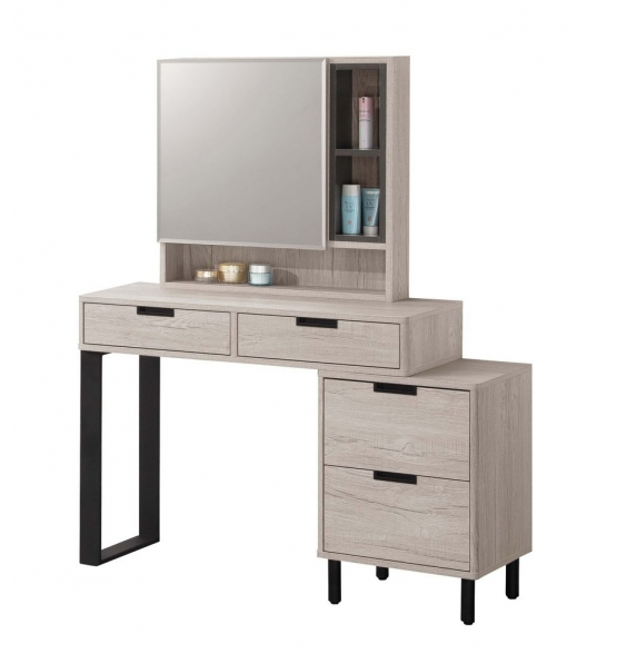 A123-08溫哥華3尺伸縮鏡台(含椅)