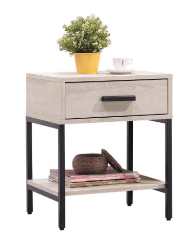 A121-06瑪爾斯一抽床頭櫃