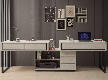 A577-05威瑟斯8尺雙人書桌組