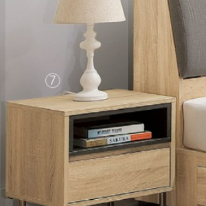 A140-07布萊恩一抽床頭櫃