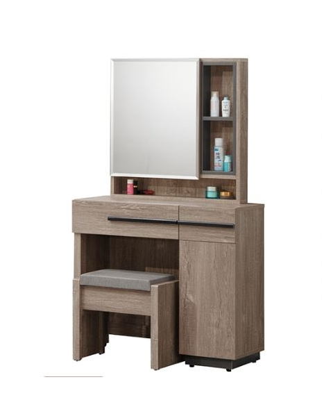 A154-09布拉格2.7尺鏡台(含椅)