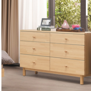 A146-06 哥本哈根實木六斗櫃