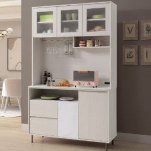 A448-04泰倫4尺岩板收納櫃組