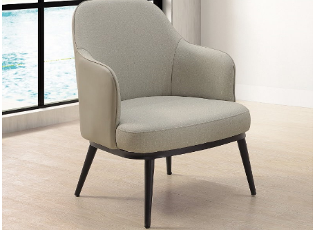 A229-01理察休閒椅(米白)