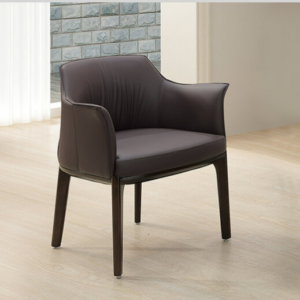 A229-04伯爾實木休閒椅(深咖)