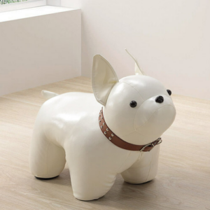 A225-01法鬥狗(白)(油蠟皮)