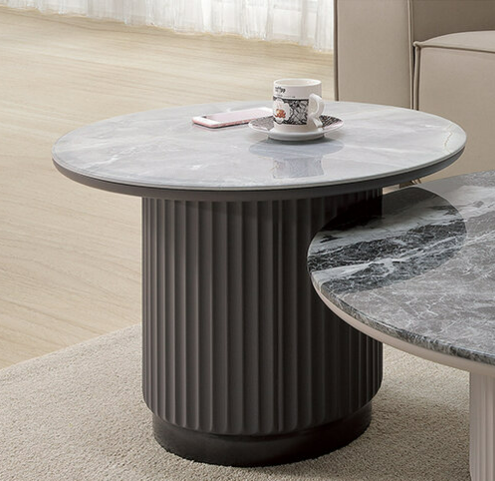 A254-02傑尼斯石面小茶几