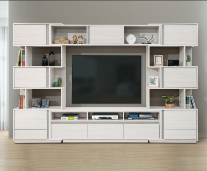 A360-04沃克10尺伸縮組合電視櫃