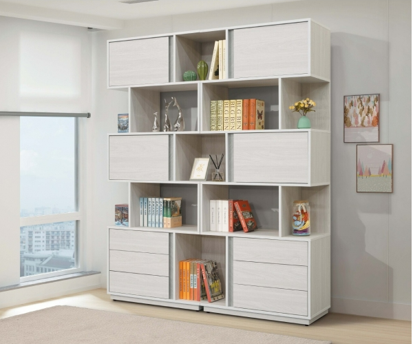 A566-02沃克5.3尺書櫃組