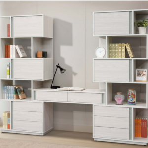 A566-01沃克8尺伸縮書桌櫃組