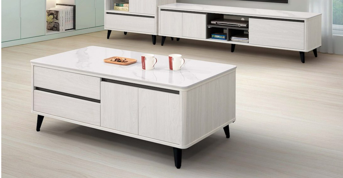 A295-02卡森4尺岩板大茶几