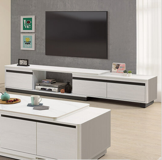 A355-01卡森6尺岩板伸縮長櫃