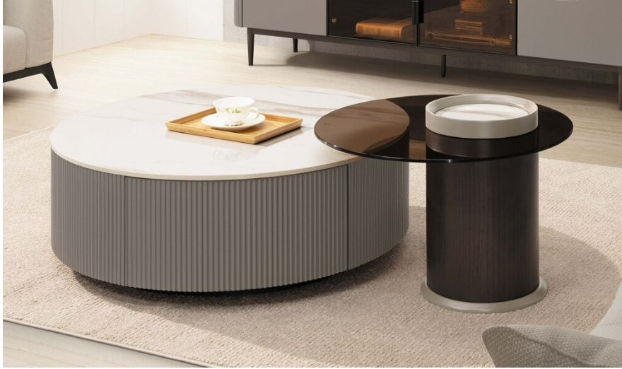 A241-01朱莉亞岩板大茶几