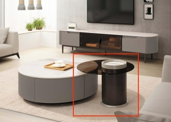 A241-02朱莉亞岩板小茶几