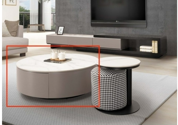 A240-01艾塞爾岩板大茶几