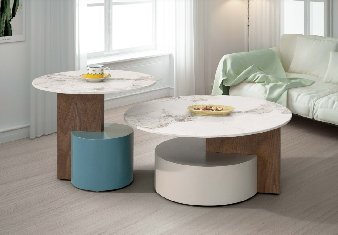 A326-07伍茲岩板小茶几