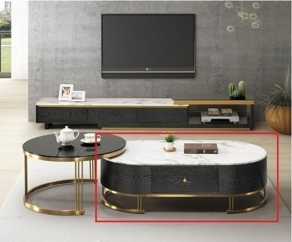 A249-02 赫伯特石面大茶几