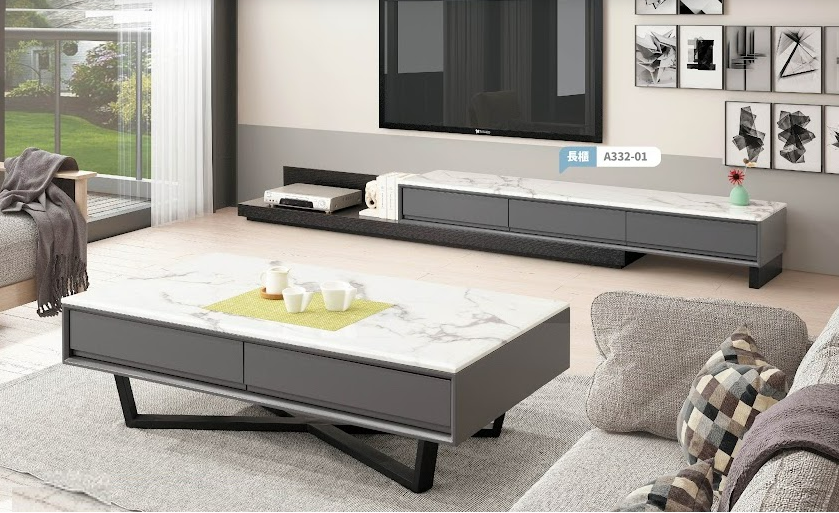 A275-01道格石面大茶几