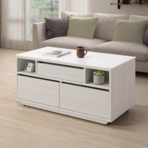 A299-02里德3.3尺岩板大茶几(白榆木)