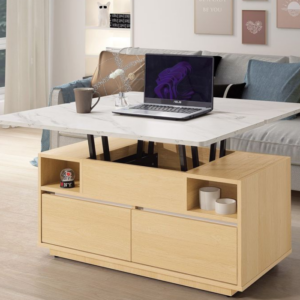 A332-07里德3.3尺升降茶几(本色)