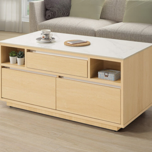 A317-02里德3.3尺岩板茶几(本色)