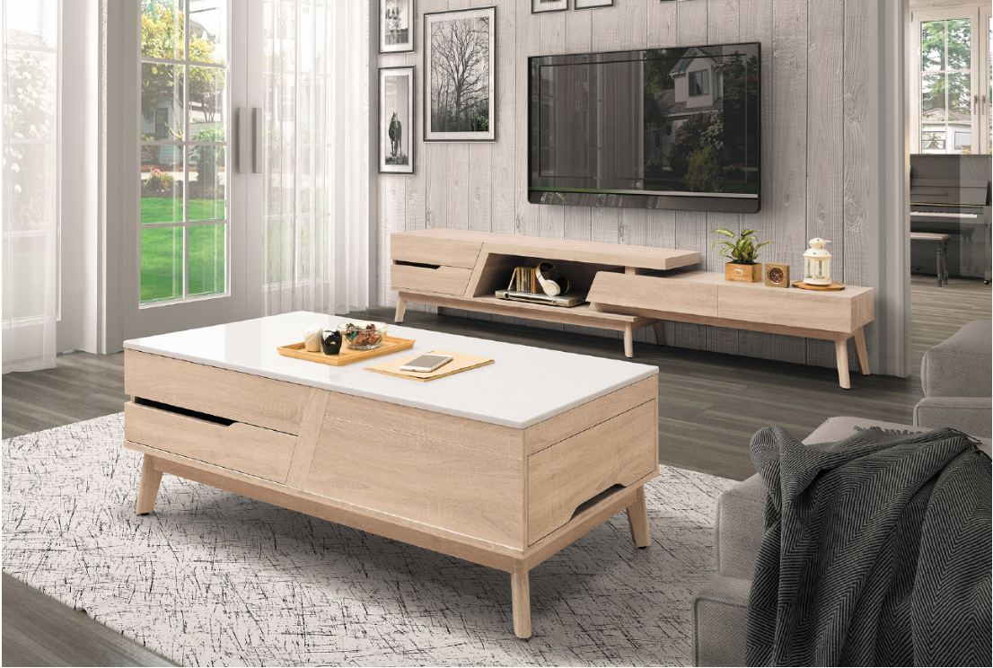 A305-02奧斯陸石面大茶几