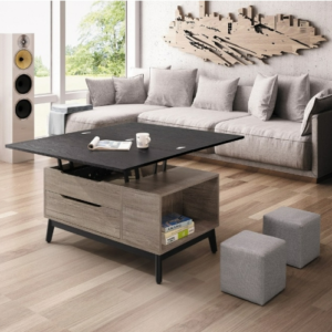 A310-02波爾多3.3尺雙升降茶几