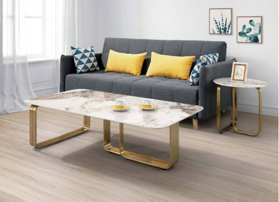 A332-01艾德琳岩板大茶几