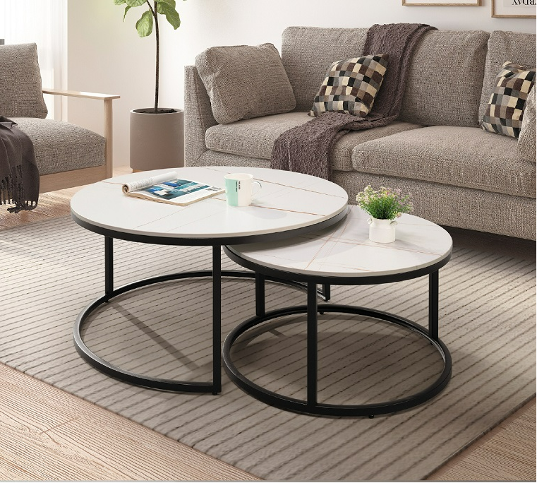 A284-03艾維斯岩板茶几組