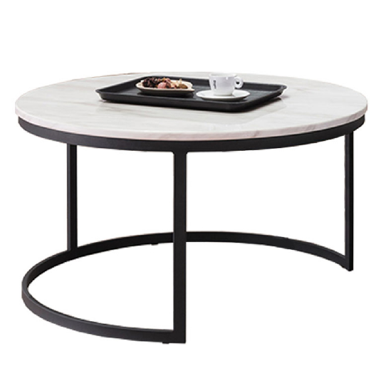 A285-01帕特石面大茶几(中花白)