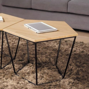 A331-04菲比本色五角茶几