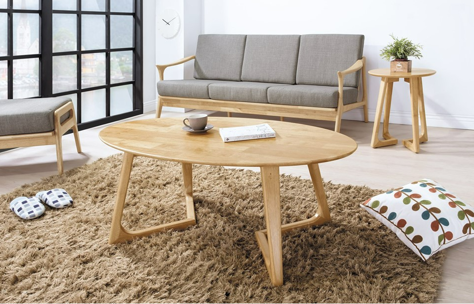 A285-04威爾原木全實木大茶几