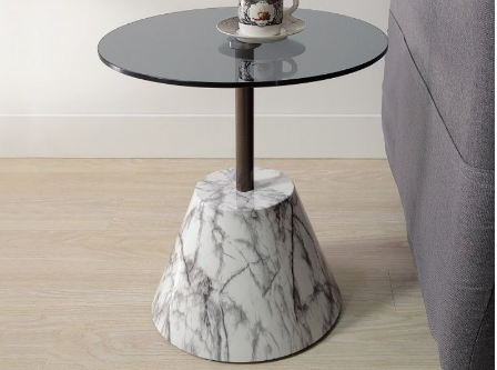 A331-12蓋博玻璃小茶几