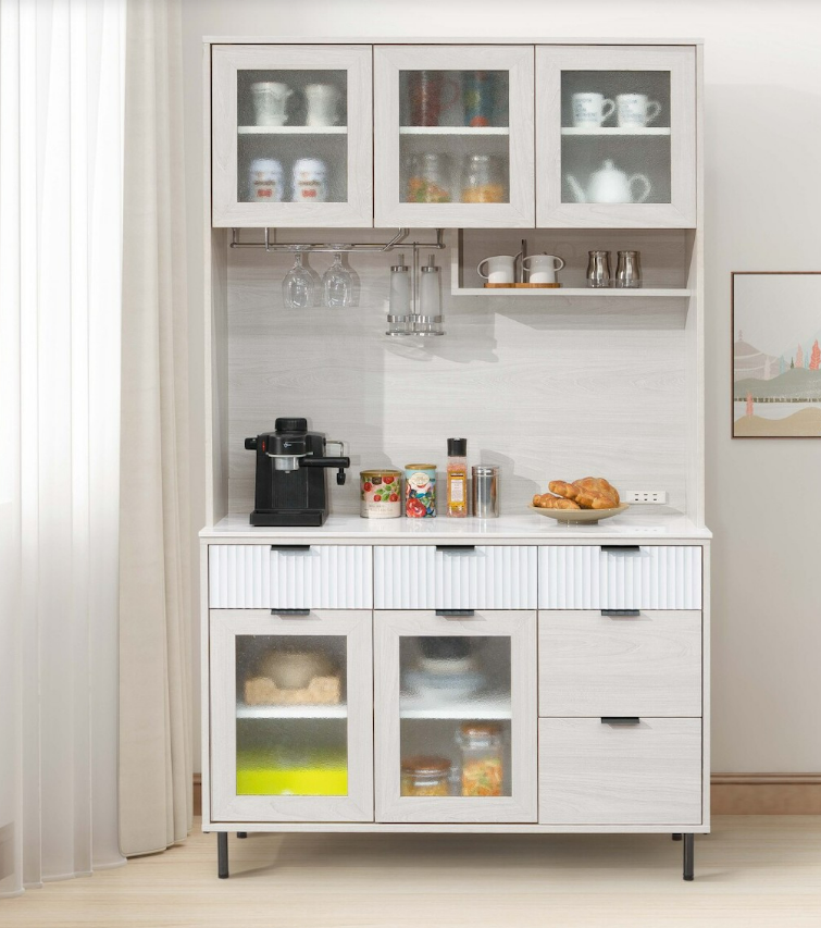 A451-04赫本4尺岩板收納櫃組