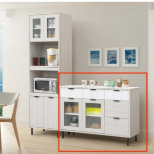 A451-05赫本4尺岩板收納櫃下座