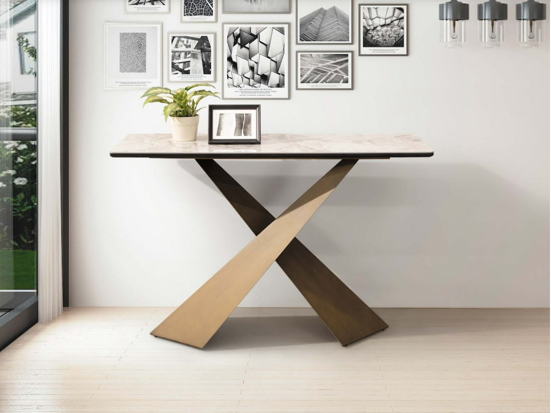 A375-01安摩斯4尺岩板玄關桌