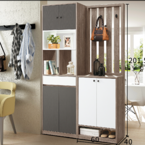 A377-03艾爾頓2尺中空隔間鞋櫃