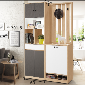 A377-02佩芮2尺格柵隔間鞋櫃