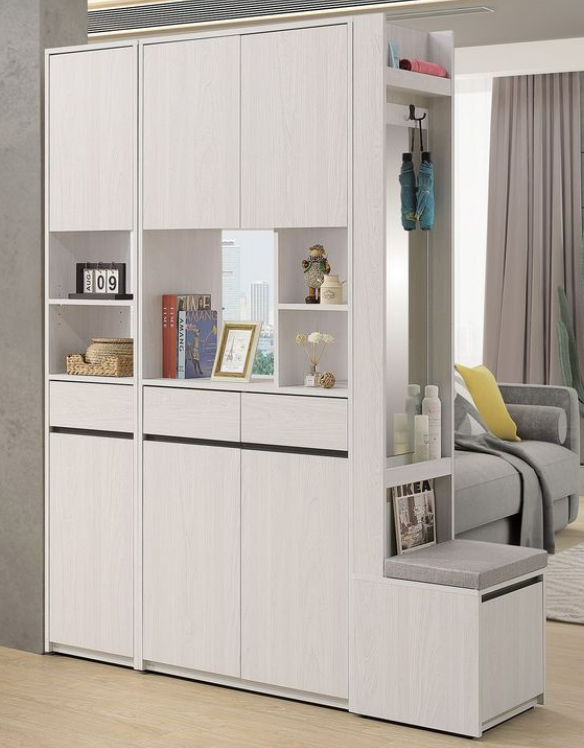 A380-01弗洛拉5.3尺隔間鞋櫃