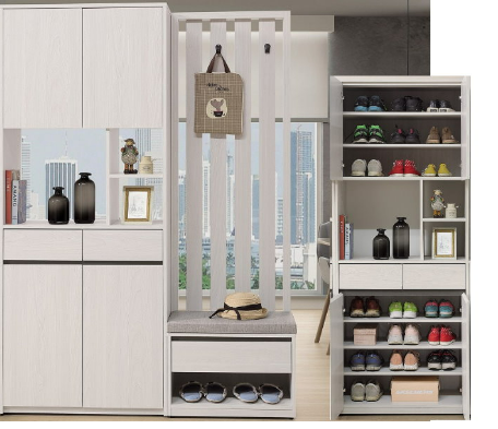 A380-02弗洛拉4.7尺隔間鞋櫃