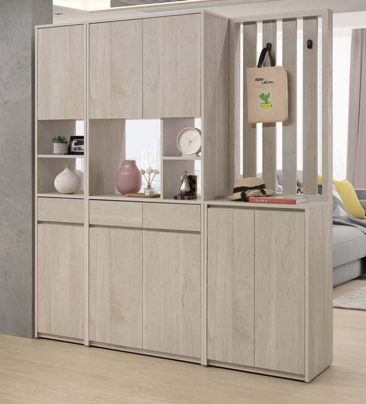 A381-01羅布森6尺隔間鞋櫃